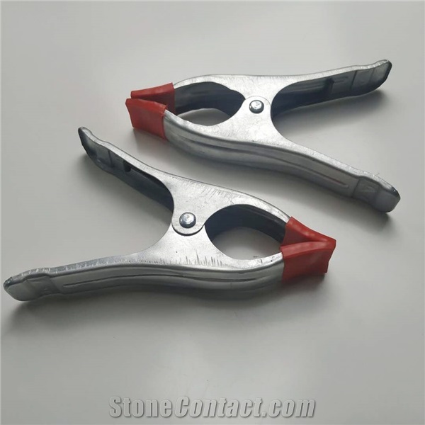 Flexible A-Clip Artificial Stone Fabricating Clamp