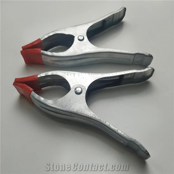 Flexible A-Clip Artificial Stone Fabricating Clamp
