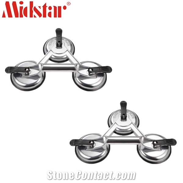 Glass Suction Lifter 3 Cup with Three Arms Vacuum