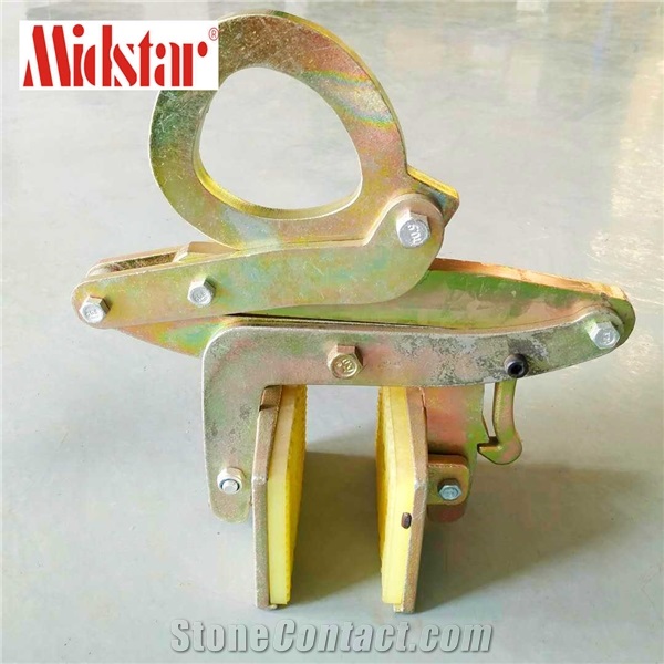 Manual Lifting Tool Scissor Slab Clamps Elevating