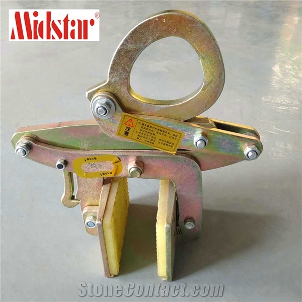 Manual Lifting Tool Scissor Slab Clamps Elevating