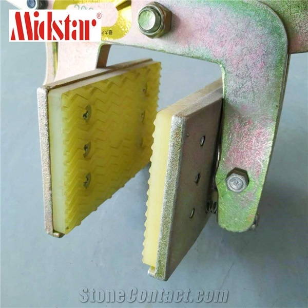 Manual Lifting Tool Scissor Slab Clamps Elevating