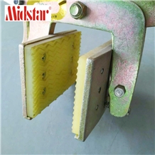 Manual Lifting Tool Scissor Slab Clamps Elevating