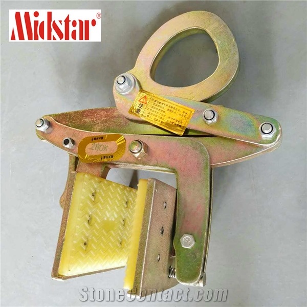Manual Lifting Tool Scissor Slab Clamps Elevating