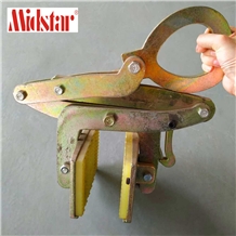 Manual Lifting Tool Scissor Slab Clamps Elevating