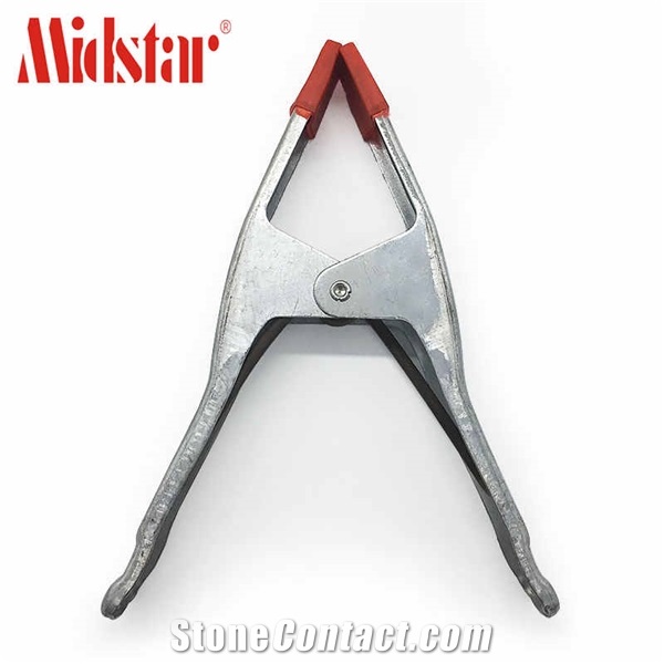 Metal Spring Clamp Fixable A-Clip Artificial Stone