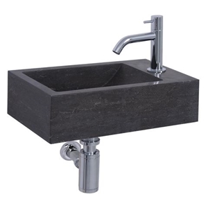 Rectangular Blue Limestone Wash Basin Sinks