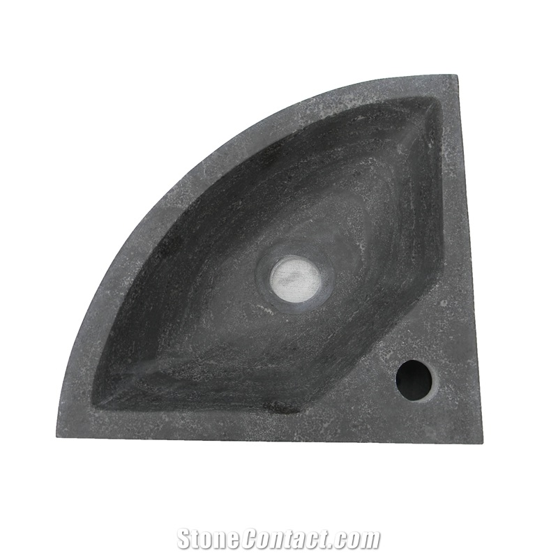 Triangle Shape Bathroom Bluestone Wash Basin
