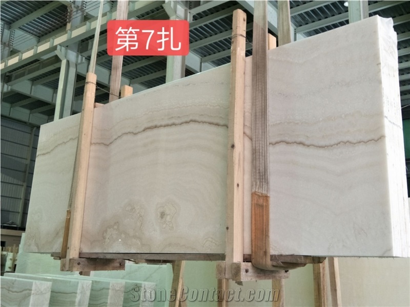 Cappuccino White Coffee Onyx Crystal Wall Tiles