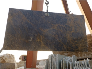China Provence Gold Marble Tile Slab