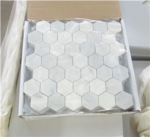 Eastern White Marble Mosaic 3d Mosaic