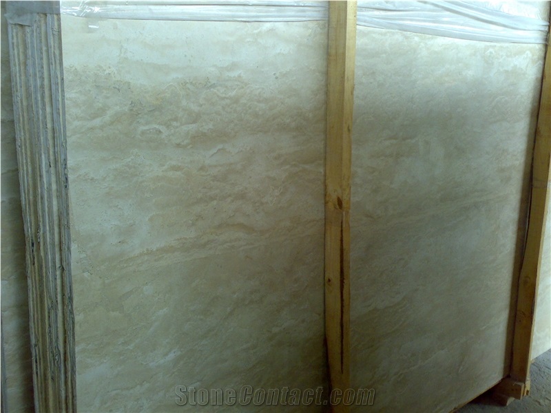 Light Beige Travertine Tile Slab Floor Wall Tile
