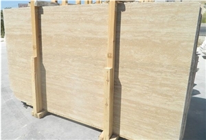 Light Beige Travertine Tile Slab Floor Wall Tile
