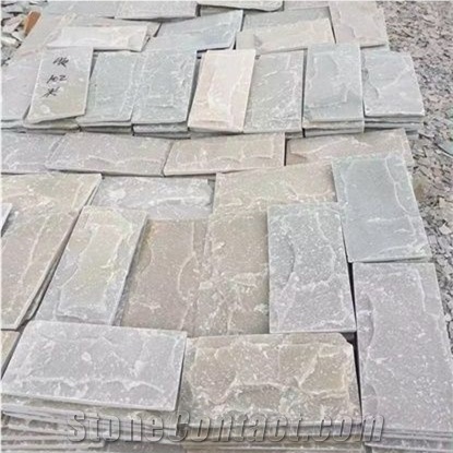 Natural Quarzite Mushroom Stone Wall Cladding
