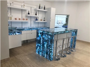 Semi-Precious Stone Table Top for Kitchen Semi-Precious Stone Table Top for Kitchen