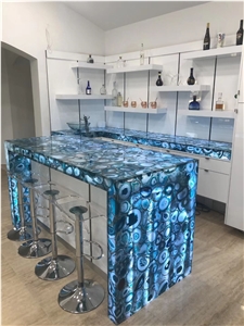 Semi-Precious Stone Table Top for Kitchen