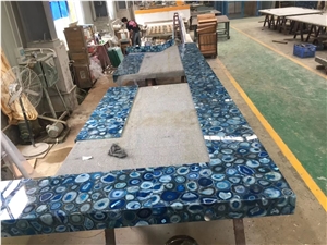 Semi-Precious Stone Table Top for Kitchen