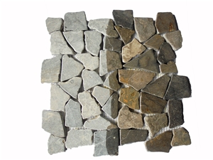 Chipped Marble Mosaic Tile Chipped Marble Mosaic Tile