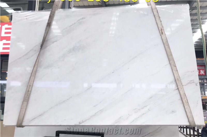 Italy Glourious White Polished Marble Slabs