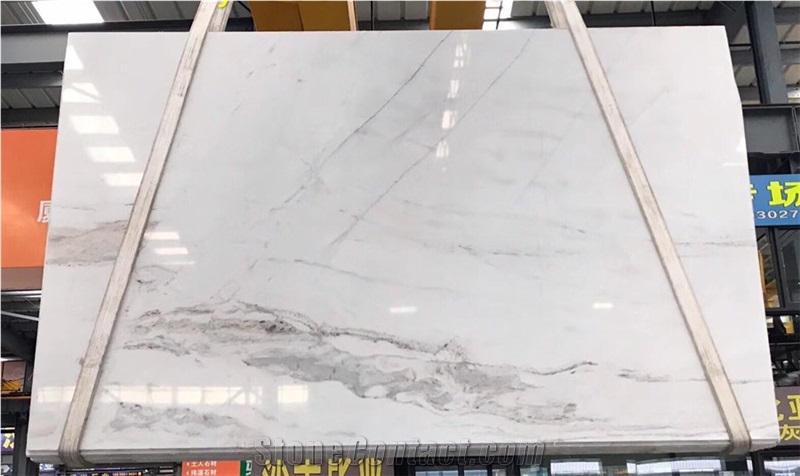 Italy Glourious White Polished Marble Slabs