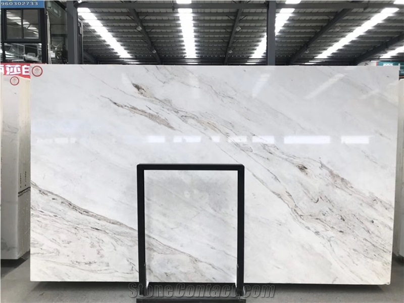 Italy Glourious White Polished Marble Slabs
