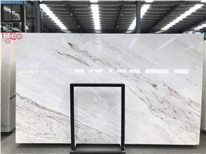 Italy Glourious White Polished Marble Slabs
