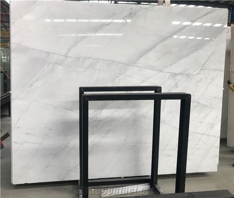 Italy Glourious White Polished Marble Slabs
