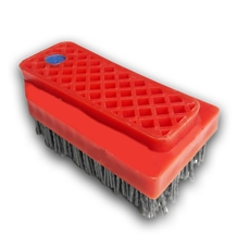 Fickert Diamond Grinding Brush to Gain Leather