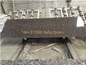 Baltic Brown Granite Tiles Slabs Countertop