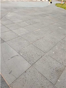 Black Lava Stone Walkway Paver