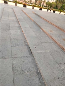 Black Lava Stone Walkway Paver