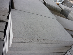 Zhangpu Andesite Grey Basalt Rubbed Honed Paver