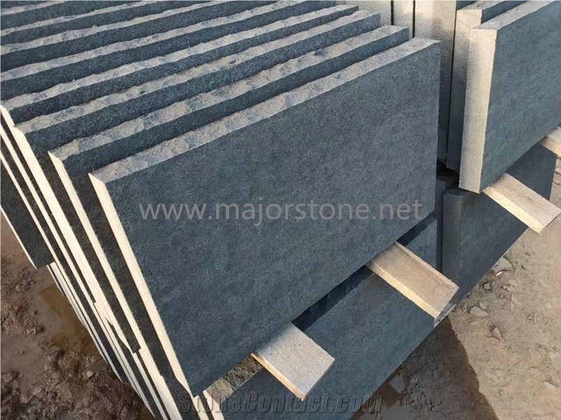 Black Basalt/Flamed/Split/Honed/Polish/Waterjet Tile