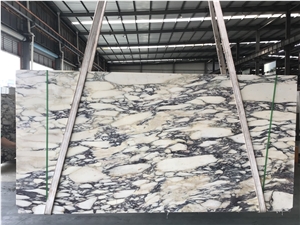 Calacatta Violet Purple Italy Marble Slabs Polish