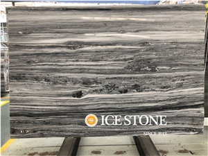 Dark Blue Black White Jade Marble Slabs Tiles