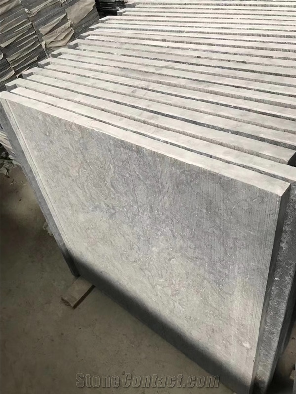 Black Fossil Limestone Tile