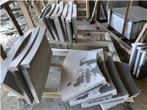 Black Hainan Basalt Lavastone Tile Paver