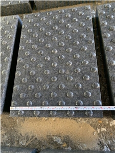 New China Black Tactile Paving Stone