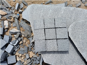 New Padang Dark Granite Cubes