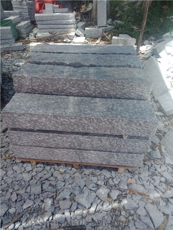 Rough Picked Light Grey G603 Garnite Paving Stone