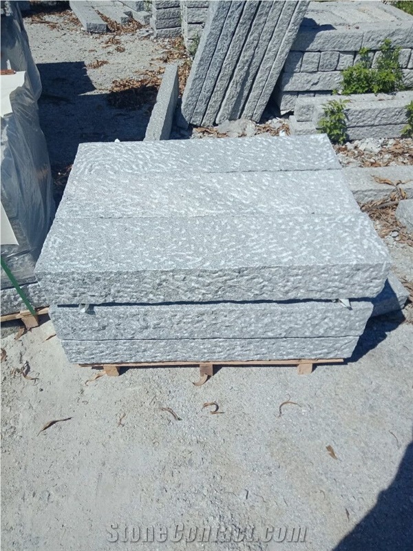 Rough Picked Light Grey G603 Garnite Paving Stone
