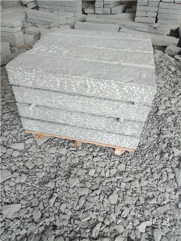 Rough Picked Light Grey G603 Garnite Paving Stone