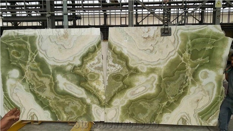 Persian Green Onyx Slabs