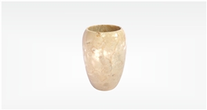 Java Cream Marble Set Bathroom Accessories