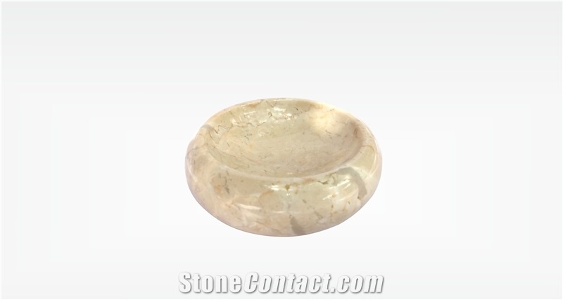 Java Cream Marble Set Bathroom Accessories