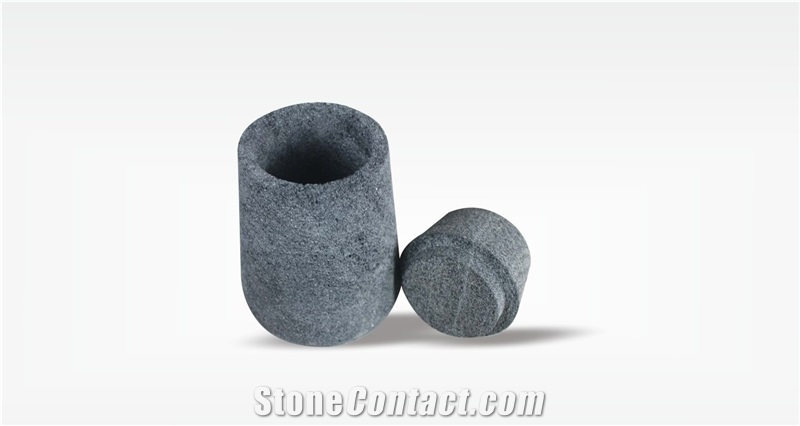 Lava Stone Place Corpse Ash Urn Family Memorial