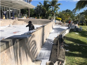 Bluestone Bullnose Pool Coping 01