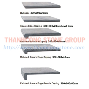 Bluestone Bullnose Pool Coping Bluestone Bullnose Pool Coping