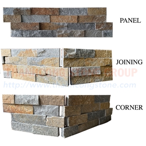 Crystal Rusty Stone Cultured Panels