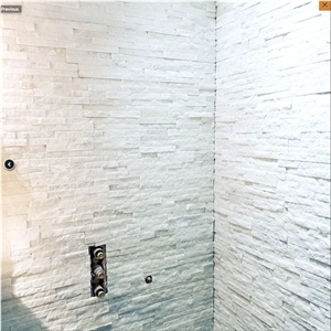 Pure White Marble Cultured Panels 01